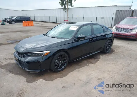 2025 Honda Civic Sedan Sport z USA, uszkodzony, nr VIN 19XFL2H88SE012222